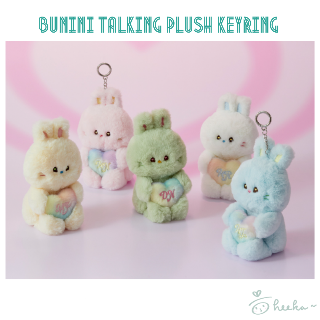 [Line Friends] bunini TALKING PLUSH KEYRING (Newjeans)