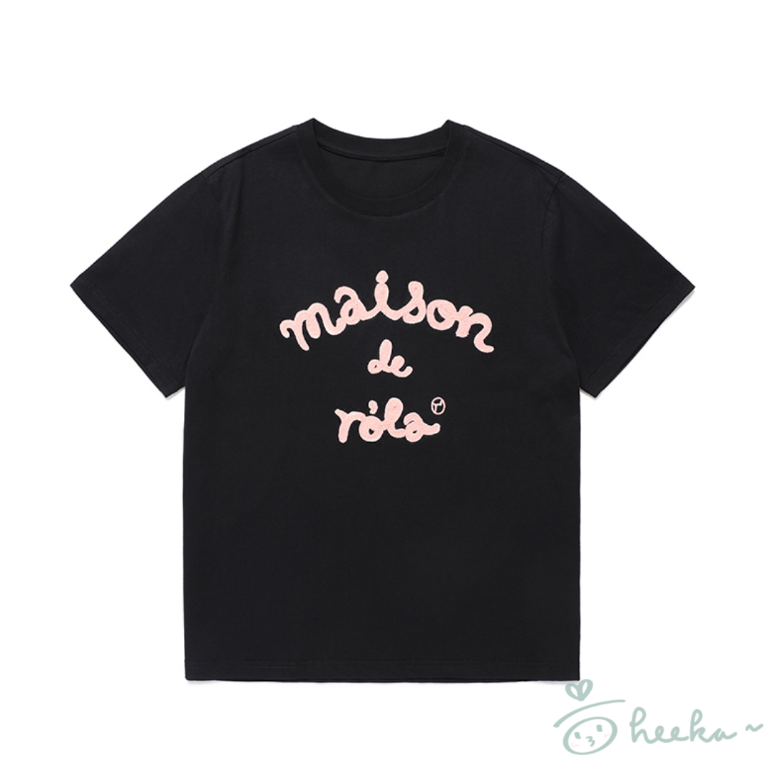 [ROLAROLA] Maison De Rola Embroidery T-shirt