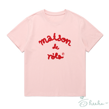 [ROLAROLA] Maison De Rola Embroidery T-shirt