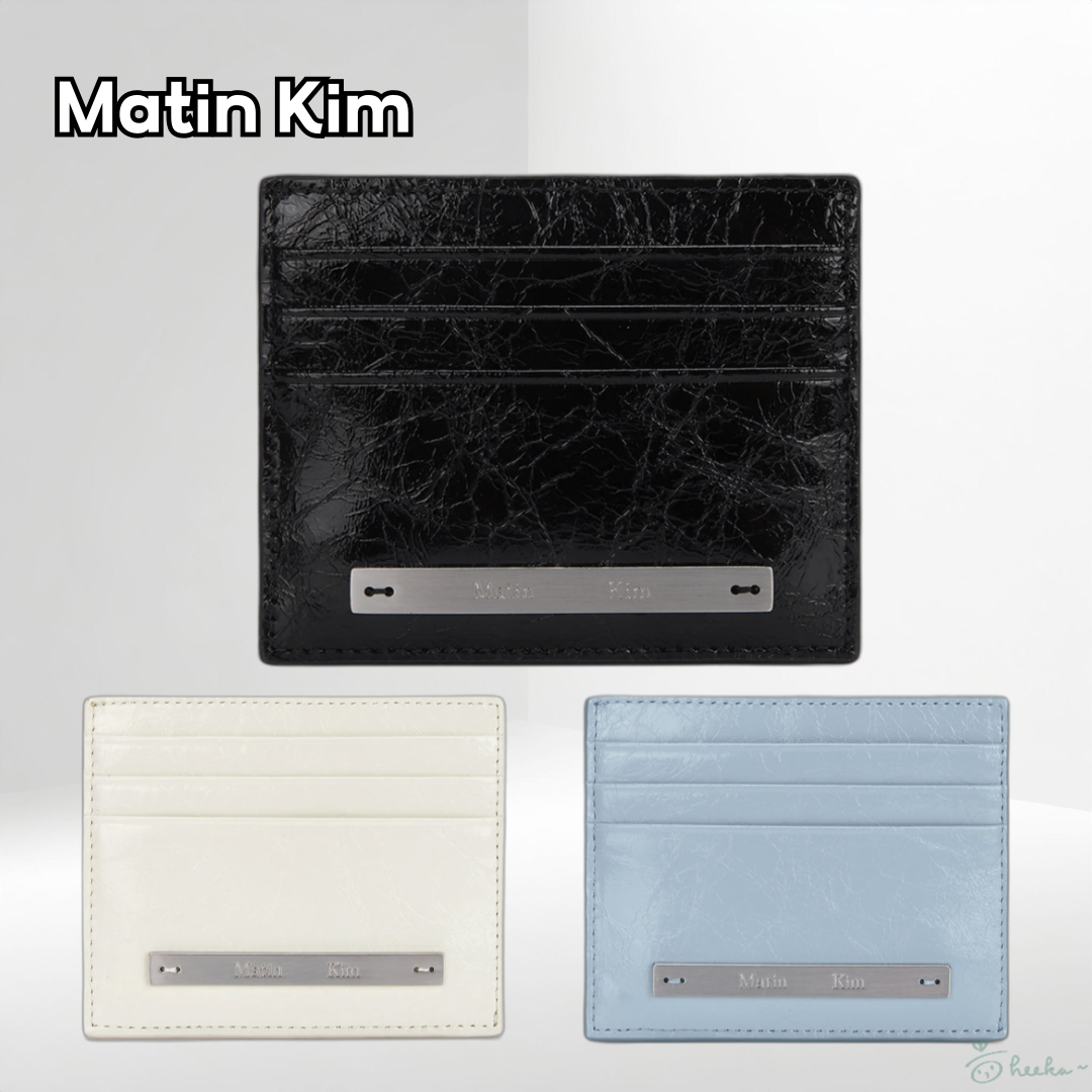 [Matin Kim] GLOSSY SLIM METAL CARD HOLDER