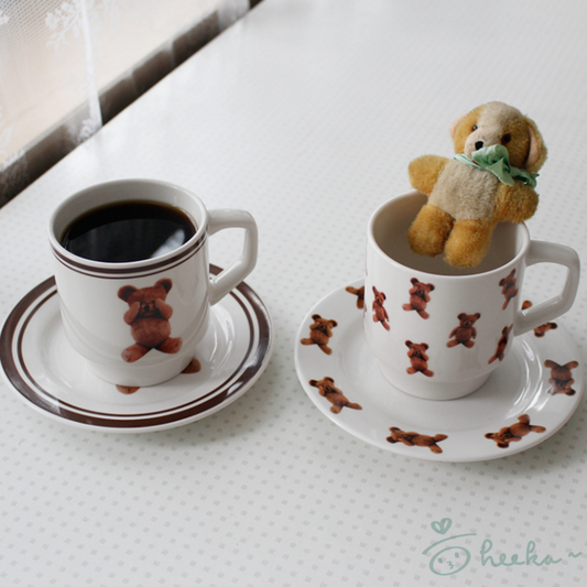 [1537] Hug Bear Mug Cup (2type)