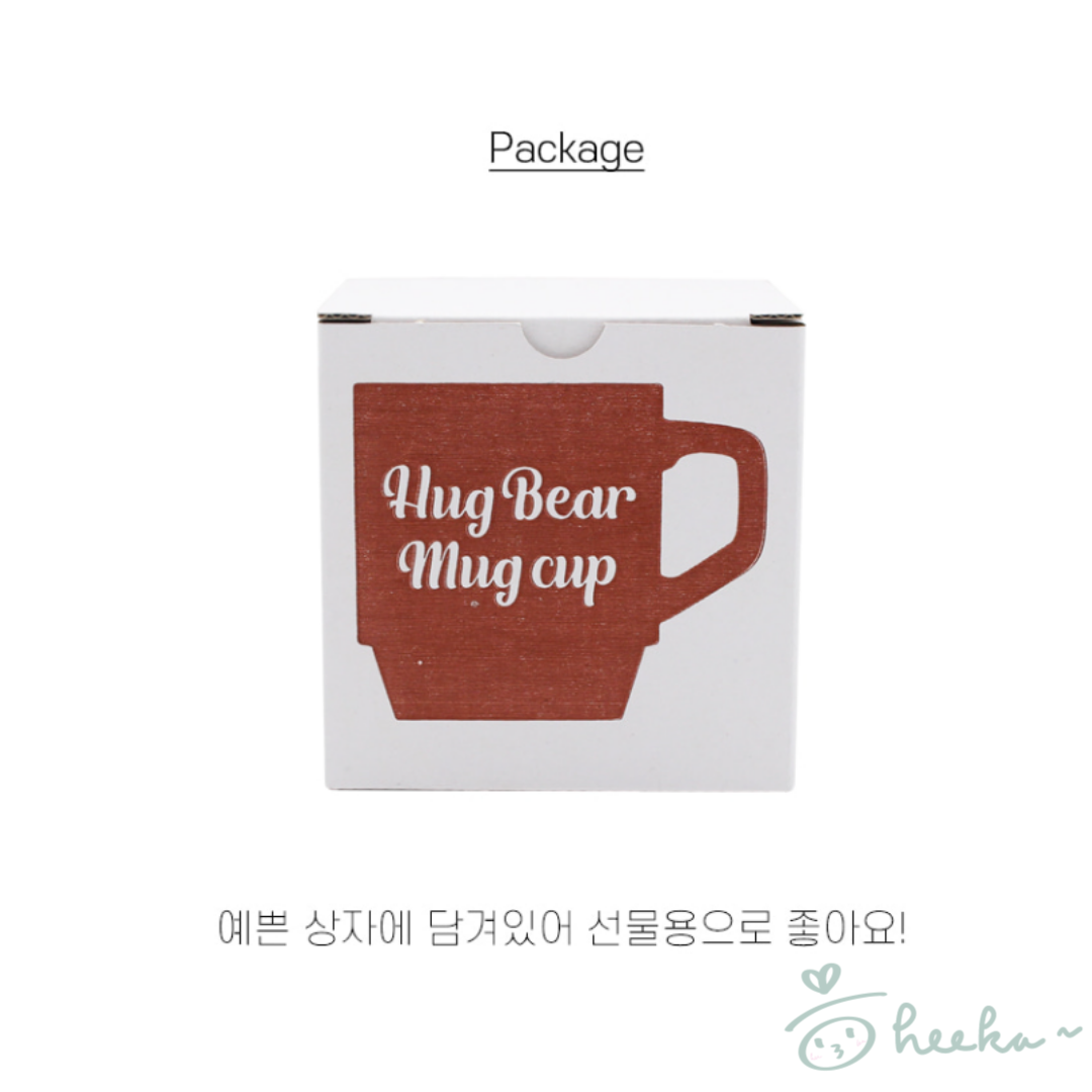 [1537] Hug Bear Mug Cup (2type)