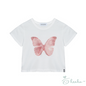 [Nick Nicole] Butterfly Soft Coloring Crop Top