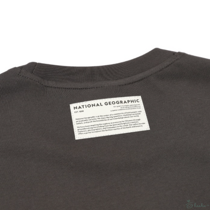 [natgeo] Chest pocket detail short-sleeved T-shirt