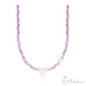 [ENGBROX] Nacre Heart Gemstone Necklace 3color