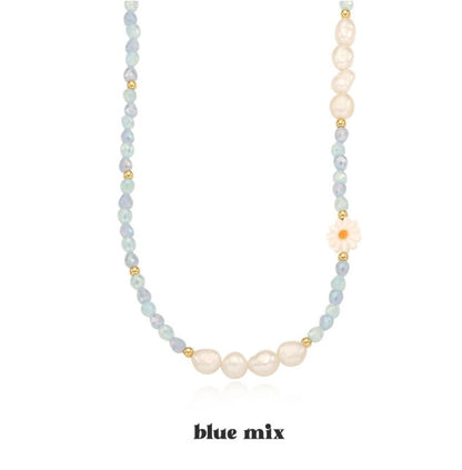 [ENGBROX] pastel moment daisy necklace 3color