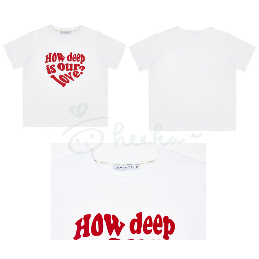 [LUV IS TRUE] IN LOVE Tee 3color