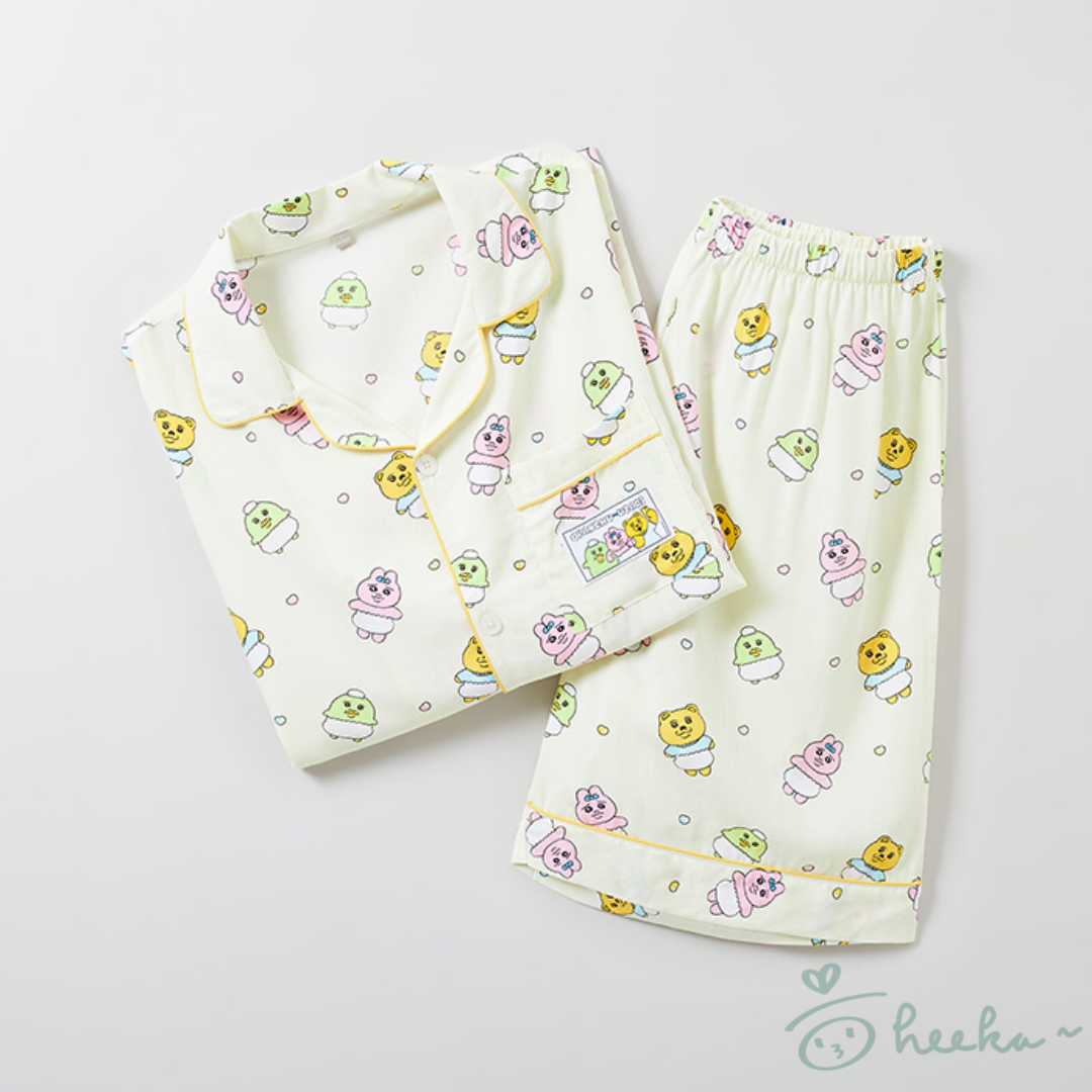 [SPAO] Opanchu Usagi Short-sleeve Pajamas 內褲兔睡衣 2color