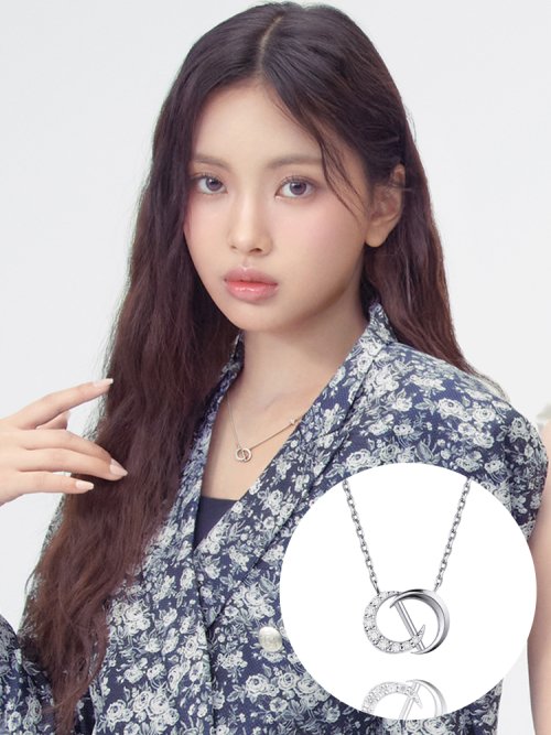 [STONEHENGE] DAL Silver Necklace K1743 (NewJeans)