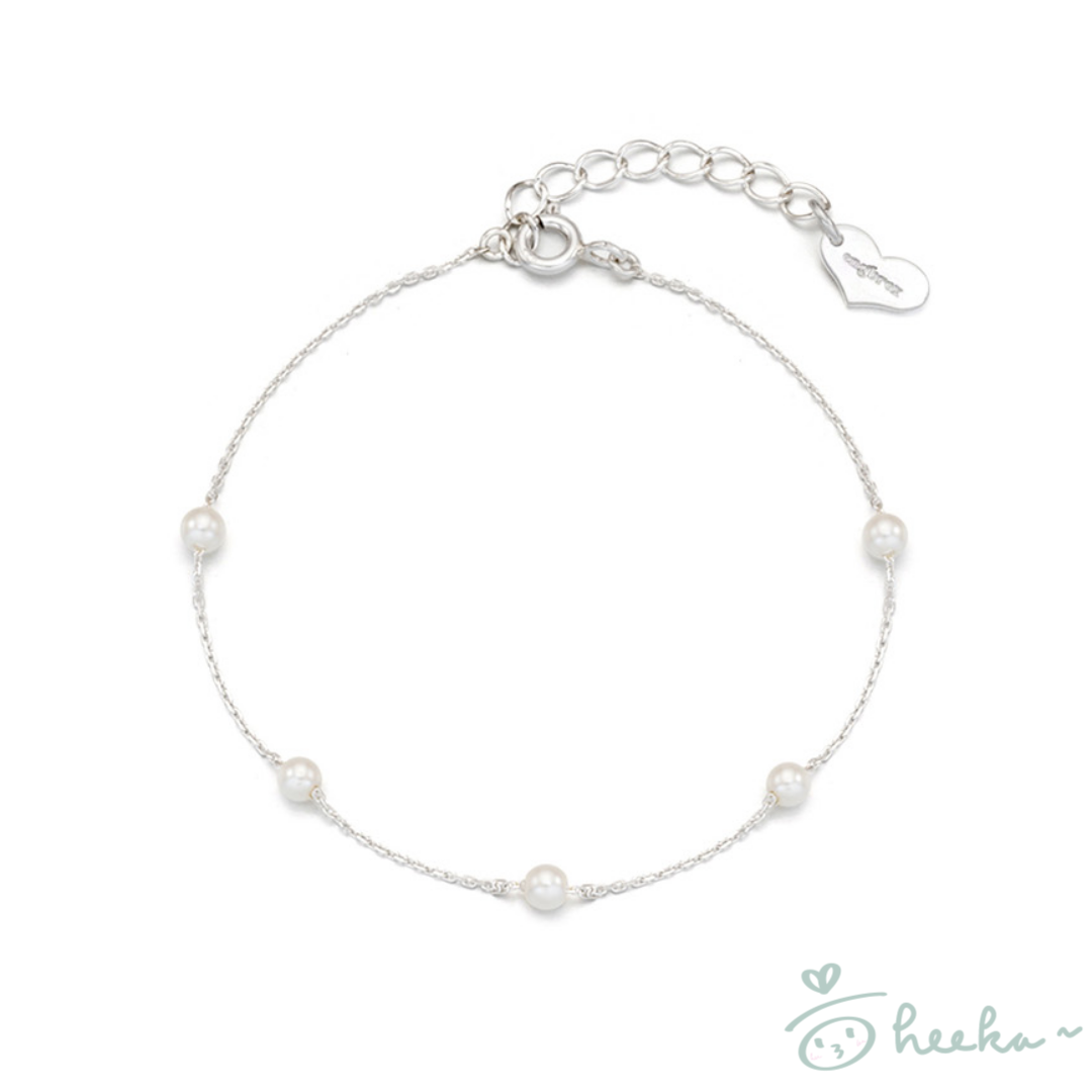 [ENGBROX] evening pearl bracelet