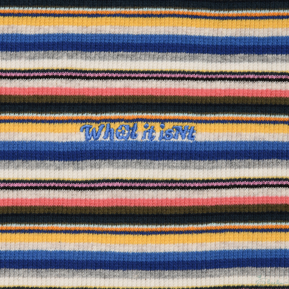 [wiisnt] Women's Flory Logo Multi Stripe Sleeveless